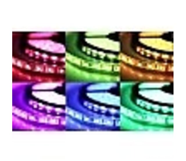 Wasserdichter RGB LED-Streifen PRO 14,4W/m 1950LM 60 LED/m IP68 24V DC – 5m für Innen- und Außenbeleuchtung