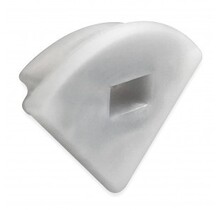 Endkappe für LED-Aluminiumprofil mit Kabeldurchführung – 10POLY – Passend für LED-Streifen, IP20, 10 mm Breite, präzise Montage, hochwertiges Polycarbonat, deutsche Qualität