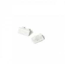 Endkappe für LED-Aluprofil SLIM100WEISS ohne Kabeldurchführung