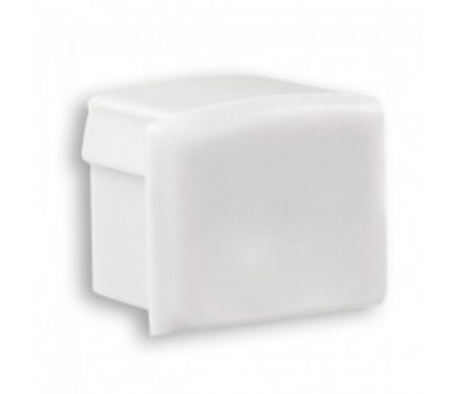 Endkappe für LED-Aluminiumprofil ohne Kabeldurchführung – SLIM200WEISS, 20 mm, mattweiß, passend für LED-Streifen, inkl. Montagezubehör, hochwertige Endabdeckung für indirekte Beleuchtung Endkappe für LED-Aluminiumprofil ohne Kabeldurchführung – SLIM200WEISS, 20 mm, mattweiß, passend für LED-Streifen, inkl. Montagezubehör, hochwertige Endabdeckung für indirekte Beleuchtung