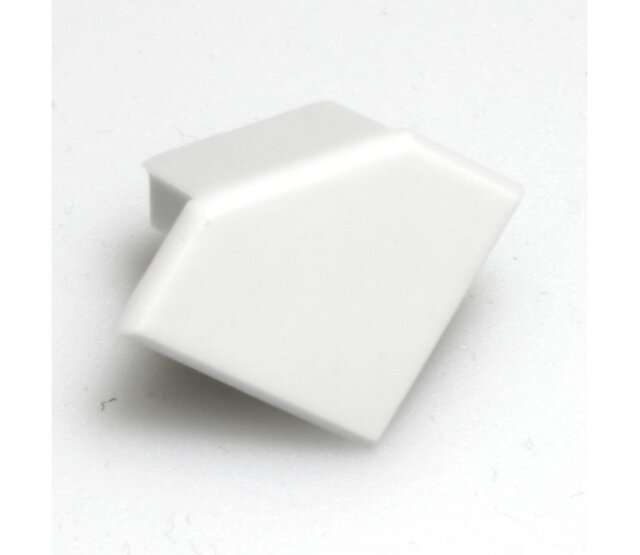Aluminium LED-Streifen-Endkappe ohne Kabeldurchführung - C23ALU, 23 mm Breite, für LED-Profile, staub- und spritzwassergeschützt, einfache Montage, passend für LED-Streifen bis 23 mm Aluminium LED-Streifen-Endkappe ohne Kabeldurchführung - C23ALU, 23 mm Breite, für LED-Profile, staub- und spritzwassergeschützt, einfache Montage, passend für LED-Streifen bis 23 mm