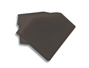 Endkappe für LED Streifen – C12 Schwarz Kunststoff