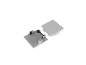 Endkappe XL53ALU aus Kunststoff für sauberen Abschluss von LED-Profilen