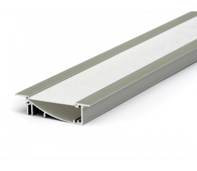 2x Endkappen für F8 WEISS LED-Profil – Hochwertig