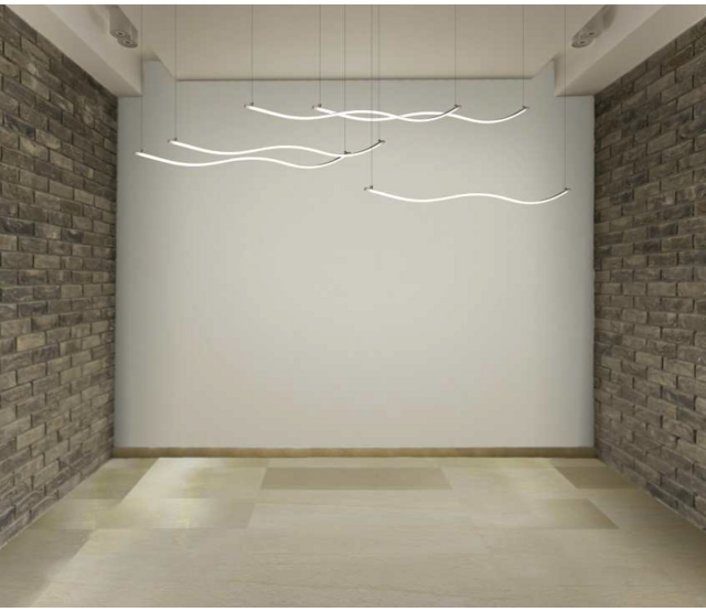 Biegsames LED-Profil 2 Meter mit halbrunder opaler Abdeckung, 14ALU - 2 mm x 14,4 mm, für LED-Streifen, präzise Maße, hochwertige Aluminiumausführung, ideal für indirekte Beleuchtung