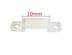 LED Streifen Halterung für 8mm/10mm LED Streifen – Robuster Befestigungsclip aus Silikon
