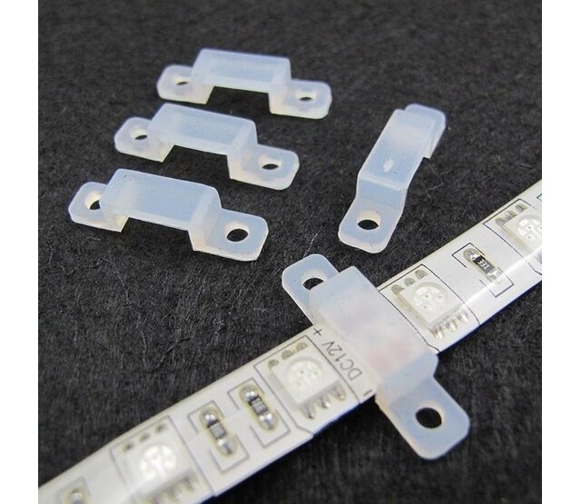 8/10mm LED Streifen Klemme – Halterung für 8mm und 10mm breite LED-Streifen – Präzise Montage für LED-Beleuchtung – Technische Halterung für flexible LED-Bänder 8/10mm LED Streifen Klemme – Halterung für 8mm und 10mm breite LED-Streifen – Präzise Montage für LED-Beleuchtung – Technische Halterung für flexible LED-Bänder