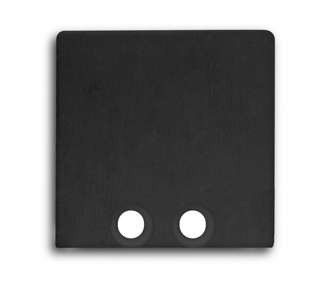 Endkappe für LED-Aluminiumprofil ohne Kabeldurchführung, 18 mm, schwarz – Passend für LED-Streifen, präzise Montage, hochwertiges Finish, ideal für Innenbeleuchtung Endkappe für LED-Aluminiumprofil ohne Kabeldurchführung, 18 mm, schwarz – Passend für LED-Streifen, präzise Montage, hochwertiges Finish, ideal für Innenbeleuchtung