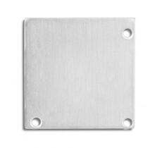 2 x LED-Profil Endkappen mit Montageschrauben für Aluminium-Profil XL17ALU – Passend für LED-Streifen, inklusive Befestigungsmaterial, hochwertige Aluminium-Abschlusskappen für professionelle LED-Beleuchtung