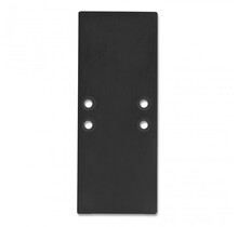 2 x LED-Profil Endkappen UpDown01 Schwarz für Aluminiumprofile passend für 10 mm LED-Streifen – elegante Abschlüsse aus Aluminium für LED-Beleuchtungsprojekte