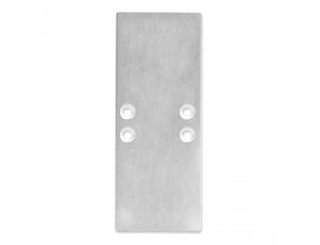 2x LED Aluminium Profil Endkappen UpDown01ALU für LED Streifen