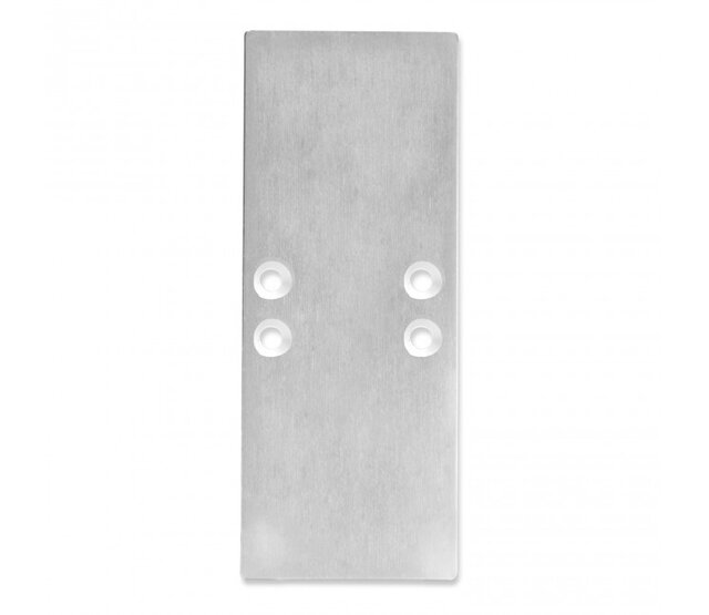 2x LED-Profil Endkappen für UpDown01ALU Aluminiumprofile – Passend für LED-Streifen, 8 mm Breite, inkl. Montagezubehör, hochwertige Abschlusskappen für professionelle LED-Beleuchtung