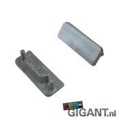 09ZILVER LED-Streifen-Endkappe ohne Kabeldurchführung – Aluminiumprofil-Abschluss für LED-Beleuchtung, 10 mm Breite, staub- und spritzwassergeschützt, einfache Montage, ideal für Innen- und Außenbereich 09ZILVER LED-Streifen-Endkappe ohne Kabeldurchführung – Aluminiumprofil-Abschluss für LED-Beleuchtung, 10 mm Breite, staub- und spritzwassergeschützt, einfache Montage, ideal für Innen- und Außenbereich
