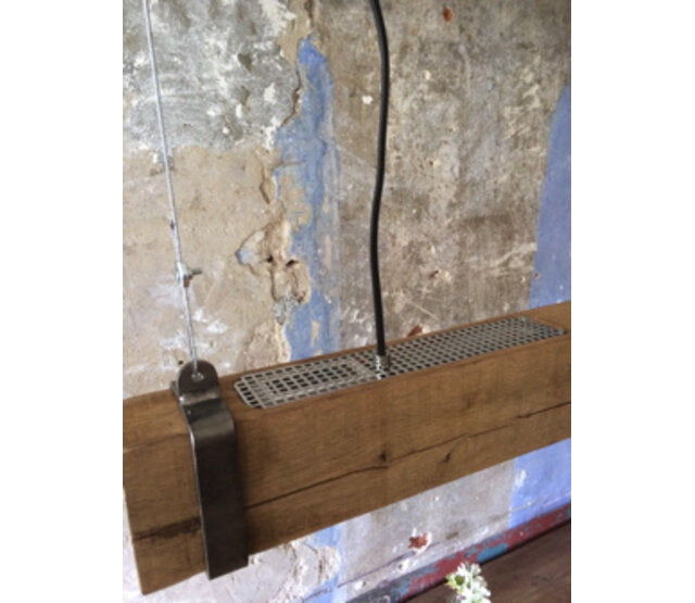 LED Eichenholz Hängeleuchte - 150 cm - Dual White Licht (2700K & 6500K) - dimmbar - mit LED Streifen - rustikale Wohnzimmerbeleuchtung - energieeffizient - moderne Deckenlampe LED Eichenholz Hängeleuchte - 150 cm - Dual White Licht (2700K & 6500K) - dimmbar - mit LED Streifen - rustikale Wohnzimmerbeleuchtung - energieeffizient - moderne Deckenlampe