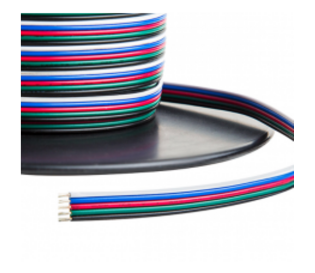 RGBWW LED-Kabel 5-adrig, 5x0,56mm², 1 Meter pro laufendem Meter – Hochflexibel für LED-Streifen, 12V/24V, 5-polig, inkl. Farbtemperatursteuerung RGBWW LED-Kabel 5-adrig, 5x0,56mm², 1 Meter pro laufendem Meter – Hochflexibel für LED-Streifen, 12V/24V, 5-polig, inkl. Farbtemperatursteuerung