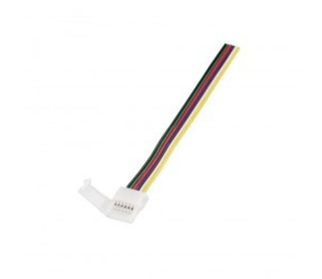 12mm RGBCCT LED Streifen Koppelstücke einseitig - IP20, für flexible RGB+CCT LED Streifen, 12V/24V, 12mm Breite, einfache Installation, ideal für Innenbeleuchtung 12mm RGBCCT LED Streifen Koppelstücke einseitig - IP20, für flexible RGB+CCT LED Streifen, 12V/24V, 12mm Breite, einfache Installation, ideal für Innenbeleuchtung