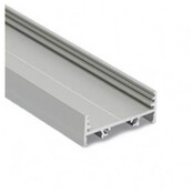 LED-Aluminiumprofil 2 Meter mit Diffusorabdeckung, 33,40 mm x 12,80 mm – PN33ALU.C1 – für LED-Streifen, 200 cm, präzise Montage, optimale Lichtstreuung, hochwertige Verarbeitung LED-Aluminiumprofil 2 Meter mit Diffusorabdeckung, 33,40 mm x 12,80 mm – PN33ALU.C1 – für LED-Streifen, 200 cm, präzise Montage, optimale Lichtstreuung, hochwertige Verarbeitung