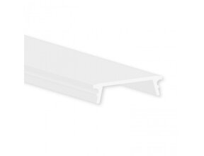 6 m Opal-Abdeckung für LED-Profile 18ALU, 18WEISS & 18SCHWARZ – 6 Meter statt 2 Meter Standard