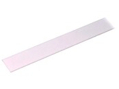 2 Meter LED-Profilabdeckung Frosty 09 – matte Abdeckung, 2m, kompatibel mit Aluminiumprofilen, dimmbar, IP20, ideal für Wohn- und Gewerberäume