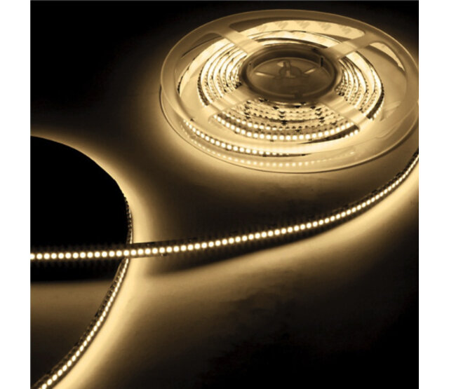 LED Streifen 24V 3000K Warmweiß 6W 771lm/m 64LEDs/m IP20 5m Rolle – Energieeffizient, dimmbar, für Innenbeleuchtung LED Streifen 24V 3000K Warmweiß 6W 771lm/m 64LEDs/m IP20 5m Rolle – Energieeffizient, dimmbar, für Innenbeleuchtung