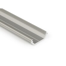 LED Eckprofil 2m mit Abdeckung 14,5mm x 14,5mm für LED Streifen – C20ALU