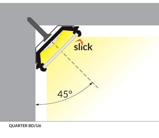 LED Aluminium-Hohlkammerprofil 200 cm mit Diffusorabdeckung 14,5 mm x 14,5 mm – C20ALU für LED-Streifen, Montagezubehör inklusive, optimale Wärmeableitung, hochwertige Oberfläche LED Aluminium-Hohlkammerprofil 200 cm mit Diffusorabdeckung 14,5 mm x 14,5 mm – C20ALU für LED-Streifen, Montagezubehör inklusive, optimale Wärmeableitung, hochwertige Oberfläche