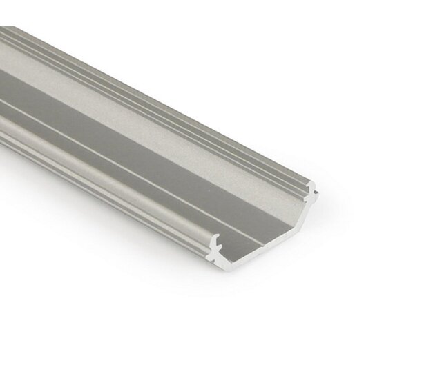 LED Aluminium-Hohlkammerprofil 200 cm mit Diffusorabdeckung 14,5 mm x 14,5 mm – C20ALU für LED-Streifen, Montagezubehör inklusive, optimale Wärmeableitung, hochwertige Oberfläche LED Aluminium-Hohlkammerprofil 200 cm mit Diffusorabdeckung 14,5 mm x 14,5 mm – C20ALU für LED-Streifen, Montagezubehör inklusive, optimale Wärmeableitung, hochwertige Oberfläche