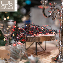 LED Weihnachtsbeleuchtung Rot 320 LEDs – 32m mit 8 Funktionen – IP44 Innen & Außen