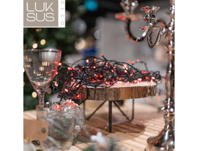 LED Weihnachtsbeleuchtung Rot 320 LEDs – 32m mit 8 Funktionen – IP44 Innen & Außen