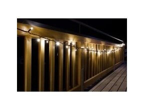 50m Weihnachtsbeleuchtung - 500 LEDs - Warmweiß - IP44 wasserdicht - PRO LUKSUS