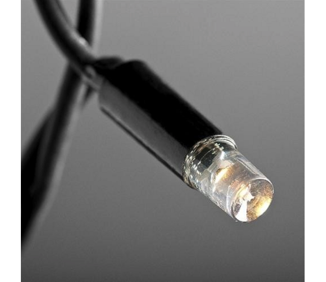 50m LED Streifen - 500 LEDs - Warmweiß - IP44 Wasserdicht - Profi Weihnachtsbeleuchtung - Kerzlichteffekt - Außen- und Innenbereich - Energieeffizient - 24V