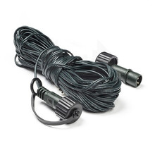 BASIC koppelbare LED-Weihnachtsbeleuchtung Verlängerungskabel – 15 Meter (3x5 Meter) mit Steckverbindung, IP44 wasserfest, für Innen- und Außenbereich, 230V, 24W, ideal für Weihnachtsdekoration und LED-Streifen