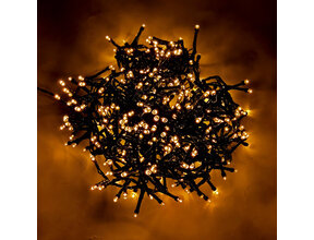 Cluster Weihnachtsbeleuchtung - Extra Warmweiß - 16m - 800 LEDs - 8 Modi - LUKSUS