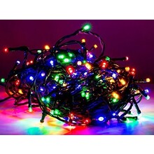 Cluster Weihnachtsbeleuchtung – Mehrfarbig – 24m – 1200 LEDs – Innen & Außen