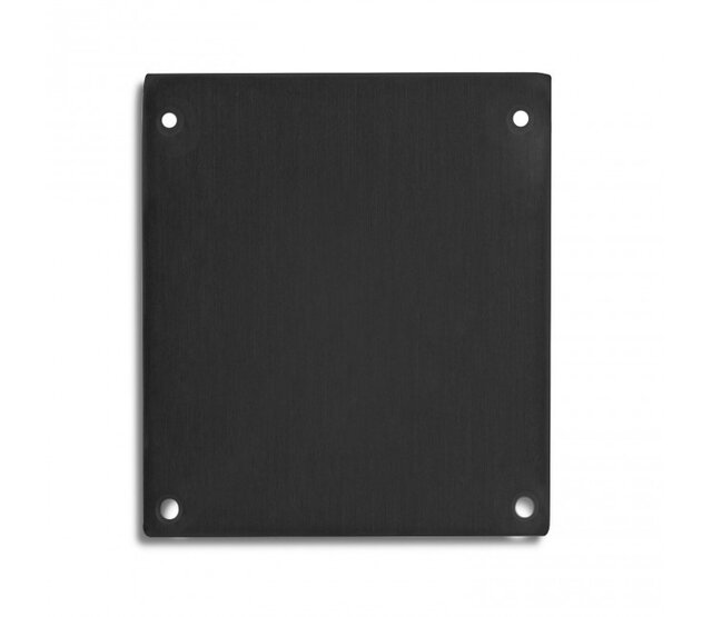 LED Aluminiumprofil XL 2 Meter mit Klickabdeckung 40mm x 50mm – XL40ZWART, ideal für LED-Streifen, hochwertige Beleuchtungslösung, schwarz, präzise Verarbeitung, 2000mm Länge, 40x50mm Querschnitt