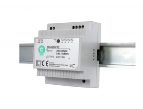 DIN-Schienen LED Netzteil 60W 12V 5A IP20 – Schaltnetzteil für LED Streifen
