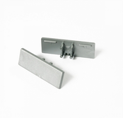 Endkappe für UPDOWN02ALU Aluminiumprofil: Präzise Endabdeckung für LED-Streifen, 20 mm Breite, 10 mm Höhe, kompatibel mit UPDOWN02ALU, hochwertiges Aluminium, einfache Montage, perfekter Abschluss für LED-Beleuchtungssysteme