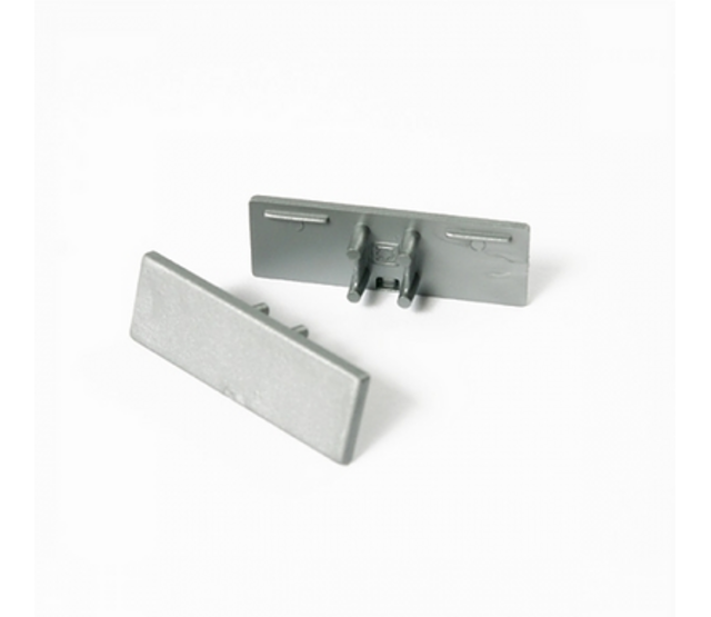 Endkappe für UPDOWN02ALU Aluminiumprofil: Präzise Endabdeckung für LED-Streifen, 20 mm Breite, 10 mm Höhe, kompatibel mit UPDOWN02ALU, hochwertiges Aluminium, einfache Montage, perfekter Abschluss für LED-Beleuchtungssysteme