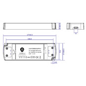 Kompakte LED-Treiber 50 Watt 24 Volt 2,08 Ampere – IP20 – FTPC50V24 (Nicht dimmbar) – Ideal für LED-Streifen & Beleuchtungssysteme Kompakte LED-Treiber 50 Watt 24 Volt 2,08 Ampere – IP20 – FTPC50V24 (Nicht dimmbar) – Ideal für LED-Streifen & Beleuchtungssysteme