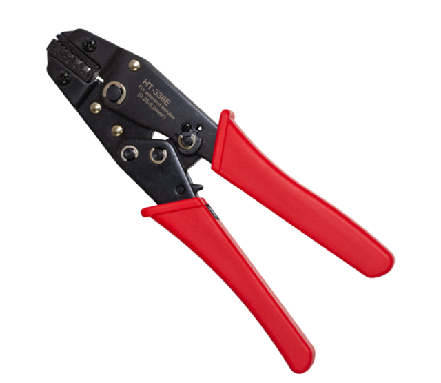 Professionelle Aderendhülsen-Krimpzange für Quetschverbinder – Präzisionswerkzeug für Kabelendhülsen bis 6 mm², ergonomischer Griff, ratschenfreie Technik, ideal für Elektroinstallationen