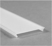 LED Aluminium-Profil XXL 3 Meter mit Abdeckung 53 x 53 mm – Modell XL53WIT, passend für alle LED-Streifen, inklusive milchig-opaler Polycarbonat-Abdeckung, 300 cm Länge