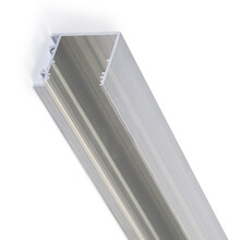 LED Profil seitlich geöffnet 2m mit Abdeckung 33,40x38mm – PN30.C1ALU