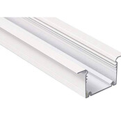 LED-Einbauprofil XXL 2 Meter mit Abdeckung 77 mm x 36 mm – XL70WIT | Hochwertiges Aluminiumprofil für LED-Streifen | Ideal für indirekte Beleuchtung | Inklusive Diffusor | Maße: 2000 mm x 77 mm x 36 mm LED-Einbauprofil XXL 2 Meter mit Abdeckung 77 mm x 36 mm – XL70WIT | Hochwertiges Aluminiumprofil für LED-Streifen | Ideal für indirekte Beleuchtung | Inklusive Diffusor | Maße: 2000 mm x 77 mm x 36 mm