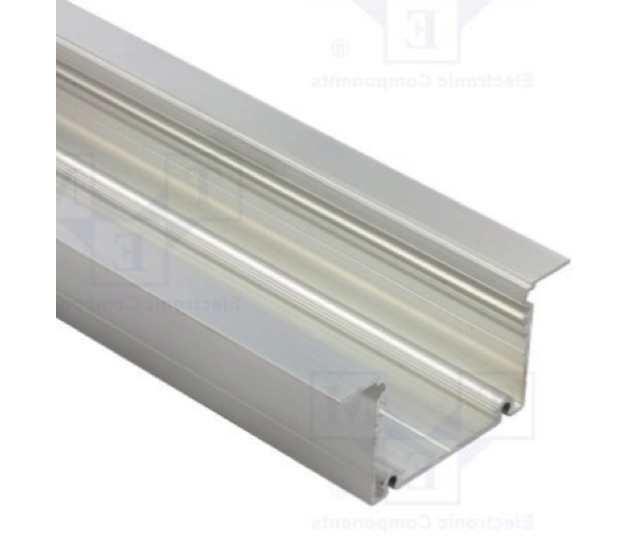 LED Streifen XXL Einbauprofil 2 Meter mit Abdeckung 77 mm x 36 mm - XL70ALU | Aluminiumprofil für LED-Beleuchtung, hochwertige Lichtleiste, dimmbar, inklusive Diffusor LED Streifen XXL Einbauprofil 2 Meter mit Abdeckung 77 mm x 36 mm - XL70ALU | Aluminiumprofil für LED-Beleuchtung, hochwertige Lichtleiste, dimmbar, inklusive Diffusor