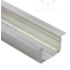 LED-Profile Luksus LED Streifen XXL Einbauprofil 2 Meter mit Abdeckung 77 mm x 36 mm - XL70ALU | Aluminiumprofil für LED-Beleuchtung, hochwertige Lichtleiste, dimmbar, inklusive Diffusor