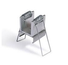 Deckenmontageklammer mit Schraube für LED-Profile XL11ALU, XL11WEISS, XL11ZWART – Befestigung für LED-Streifenprofile, Aluminium, Weiß, Schwarz, inkl. Montagematerial