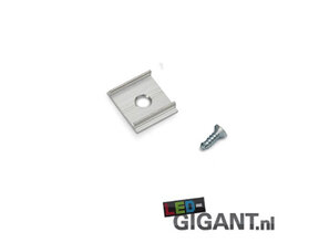 Montageklemme + Schraube für LED Profil XL10ALU, XL10WIT, XL10SCHWARZ, XL11ALU, XL11WEISS, XL11SCHWARZ
