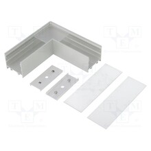 LED Profil Eckverbinder 90 Grad für XL11ALU – Aluminium Verbindung für LED Streifen