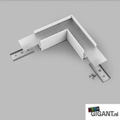 90° LED-Aluminiumprofil-Winkelverbinder für XL11WIT – Präzise 90-Grad-Ecke für LED-Streifen, optimale Lichtführung, kompatibel mit 11 mm breiten Profilen, einfache Montage, hochwertige Aluminiumausführung