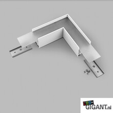 LED Eckverbinder 90° für Alu-Profil XL11WIT – kompatibel mit LED Streifen